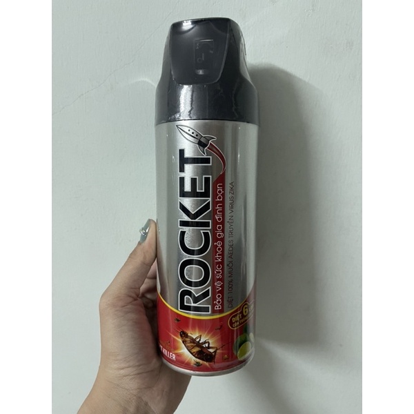 [ SIÊU RẺ ] Xịt muỗi Rocket hương chanh 300ml