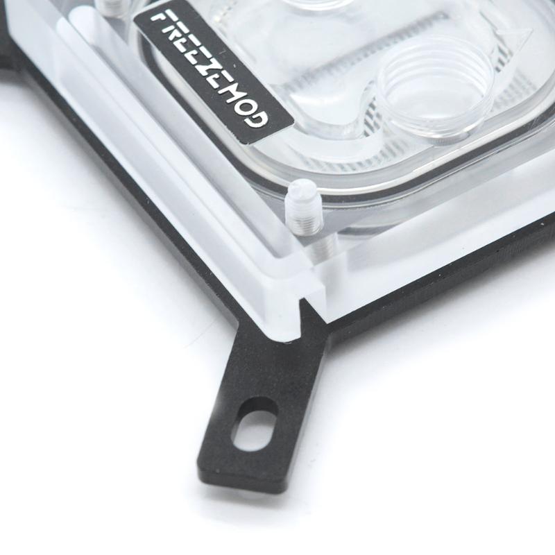 G1 / 4 Thread Waterblock Acrylic Đồng làm mát bằng nước CPU PC Làm mát bằng nước Khối tản nhiệt tản nhiệt cho 1150 1151 1155 1156