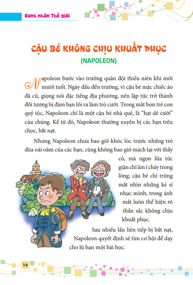 Danh nhân thế giới (bìa mềm sách 4 màu)