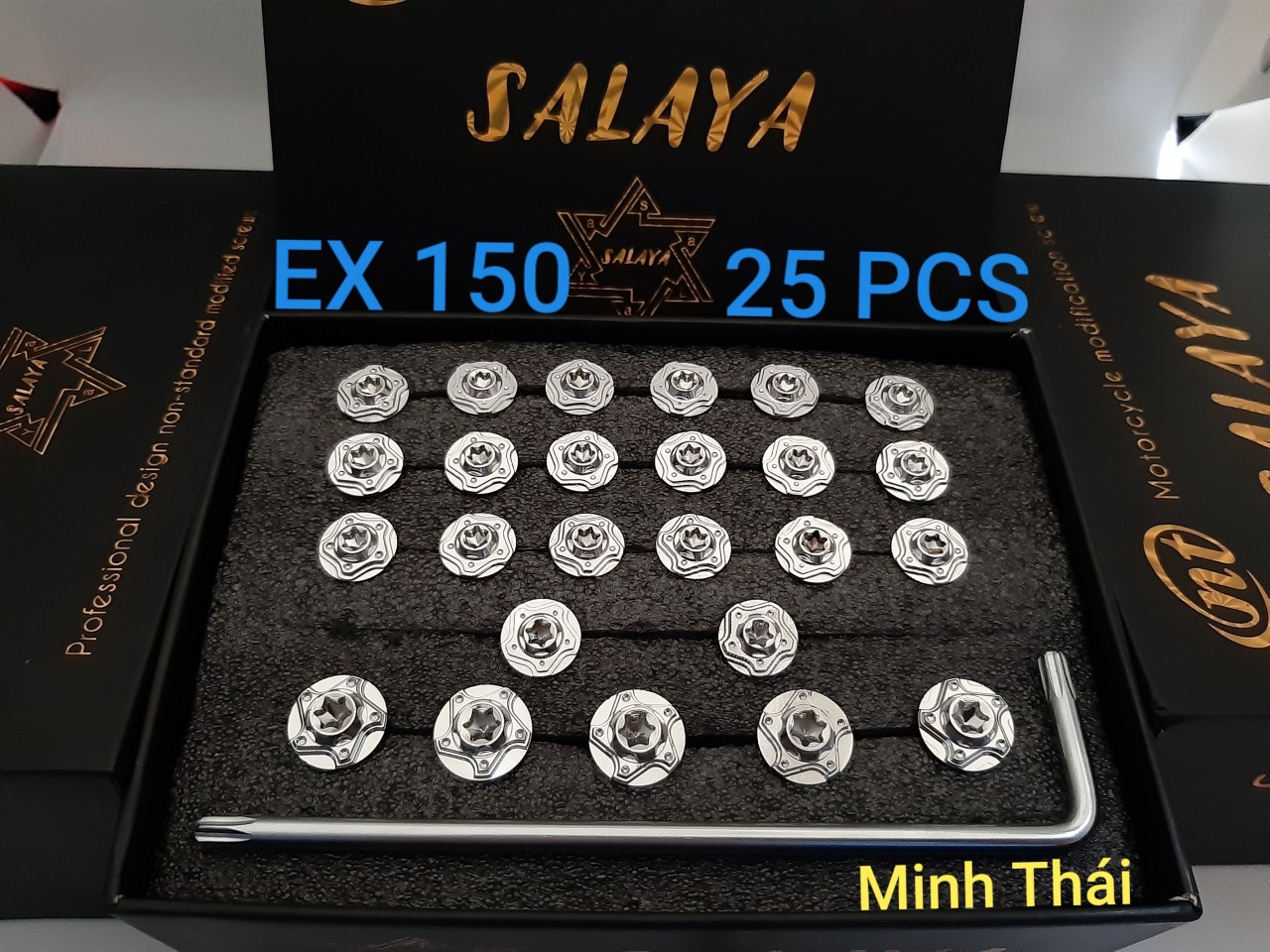 [HCM]ốc dàn áo ex 150 salaya