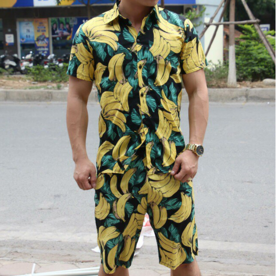 Bộ Quần Áo Hoa Quả  Mùa DU LỊCH