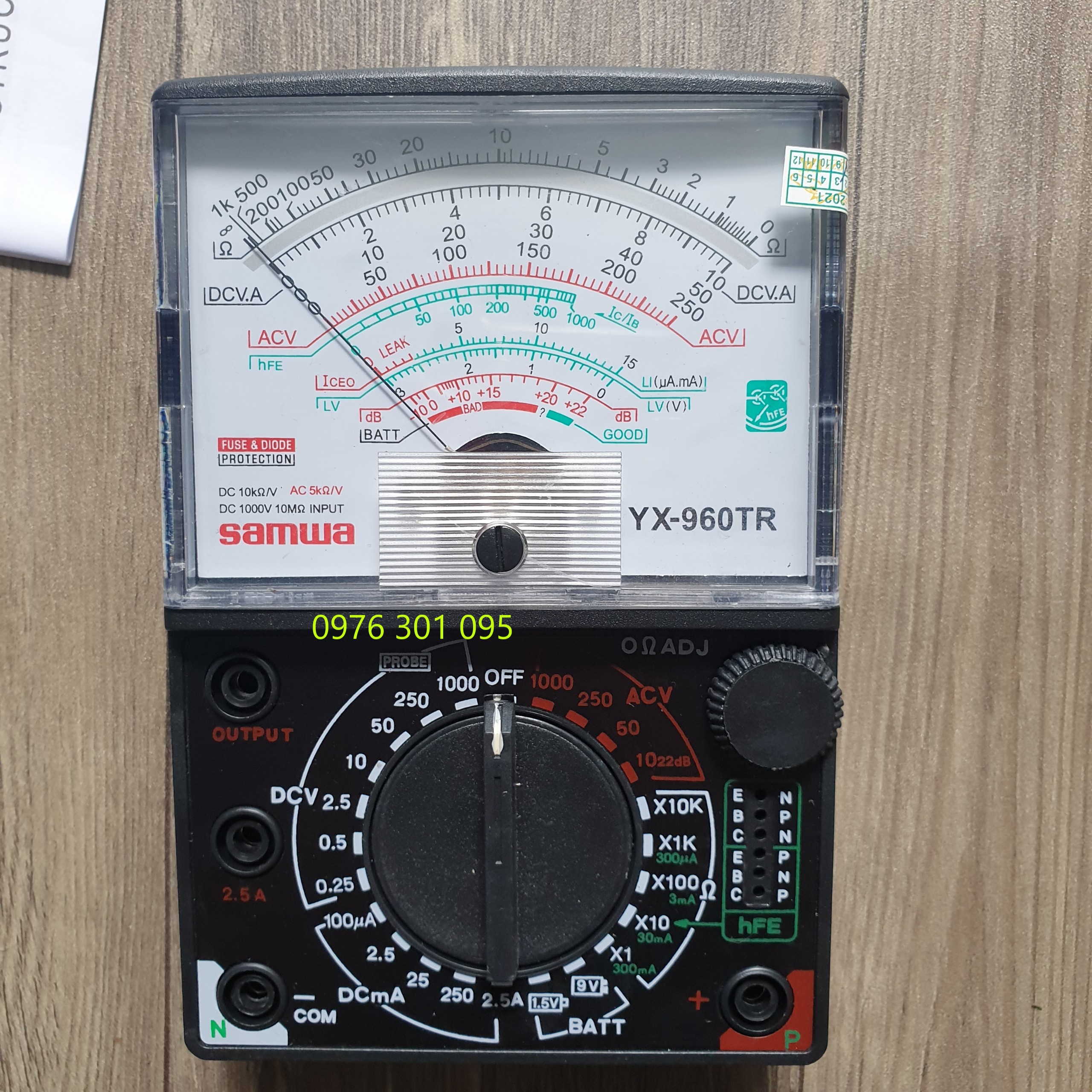 Đồng hồ đo điện vạn năng Samwa YX-960TR