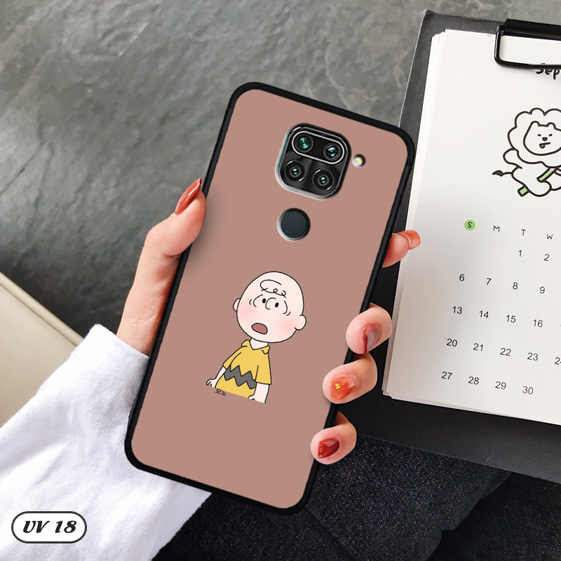 Ốp Xiaomi Redmi Note 9 lưng nhám -ngộ nghĩnh