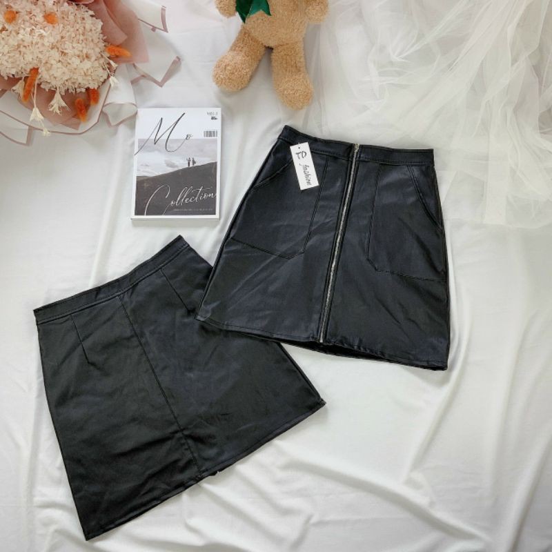 CHÂN VÁY CHỮ A DA SANG XỊN