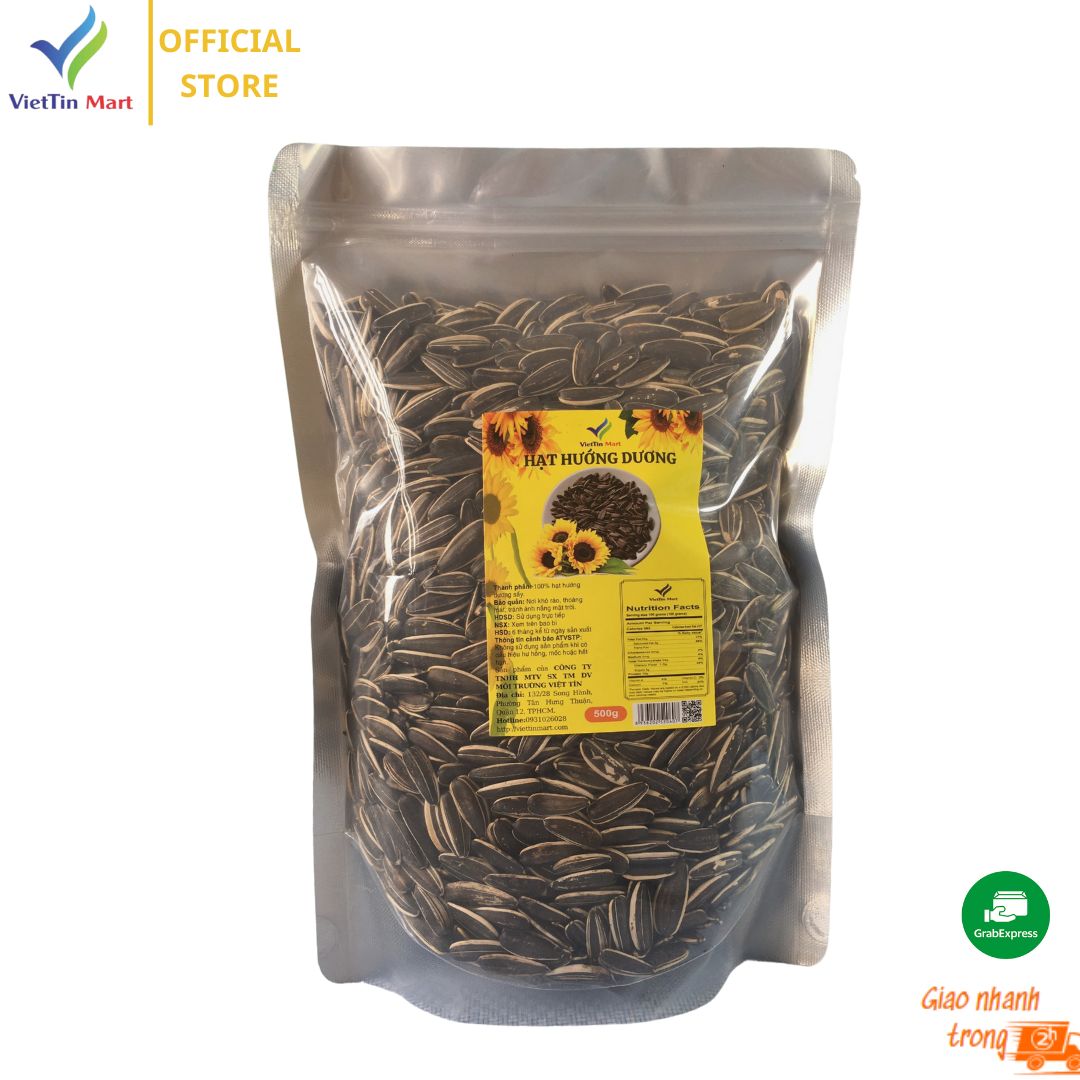 500g Hạt hướng dương - Viettin Mart,