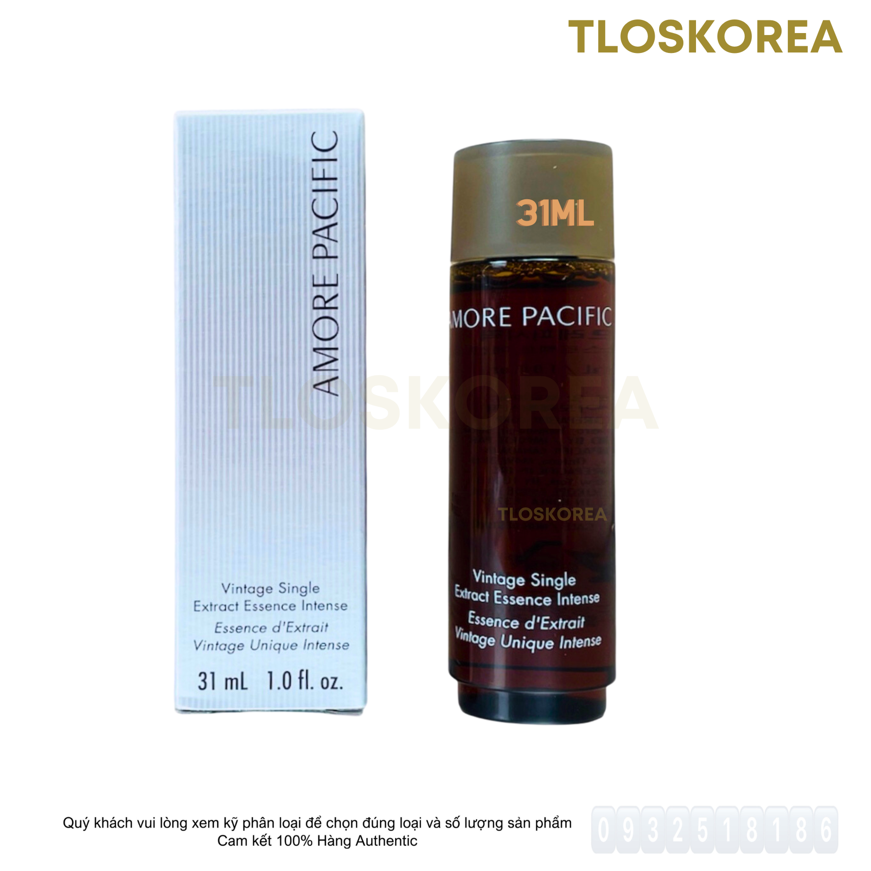 Nước Thần Chống Lão Hóa Amore Pacific Vintage Single Extract Essence 31Ml tloskorea cũ