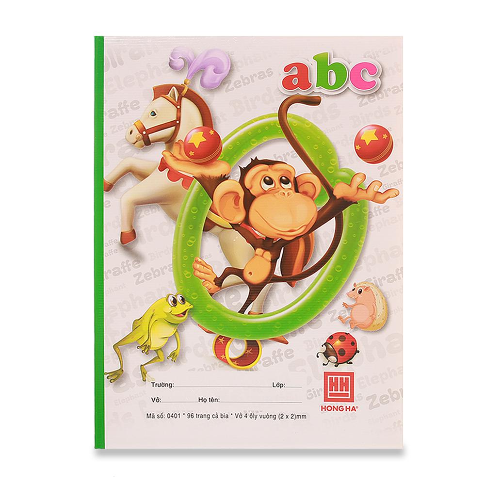Lốc 5 Quyển Vở 4 Ôly 96 Trang Hồng Hà Class ABC - 0401 | Dành Cho Học Sinh Miền Trung - Nam