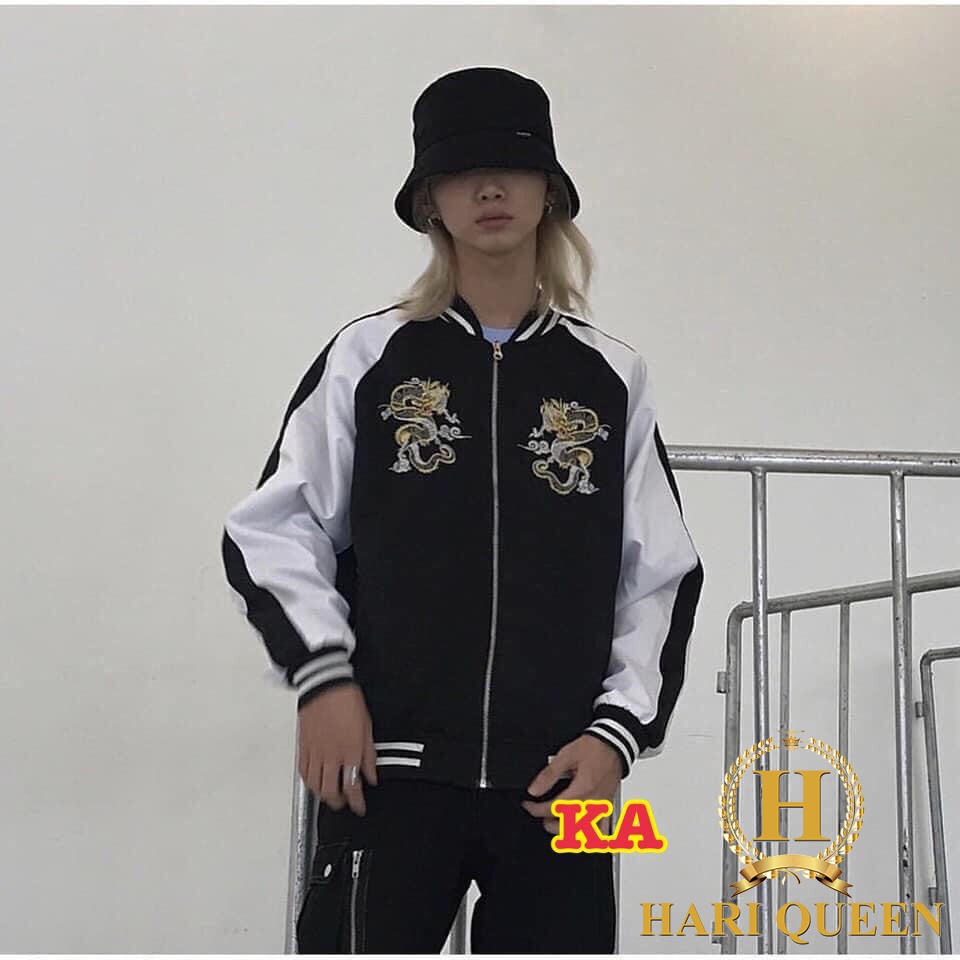 Áo khoác bomber rồng cá tính KAN0620