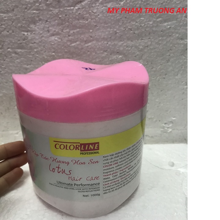 Kem ủ tóc hương hoa sen