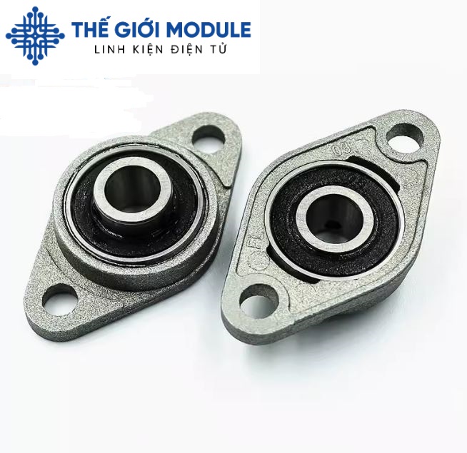 Gối đỡ vòng bi ngang trục 8mm