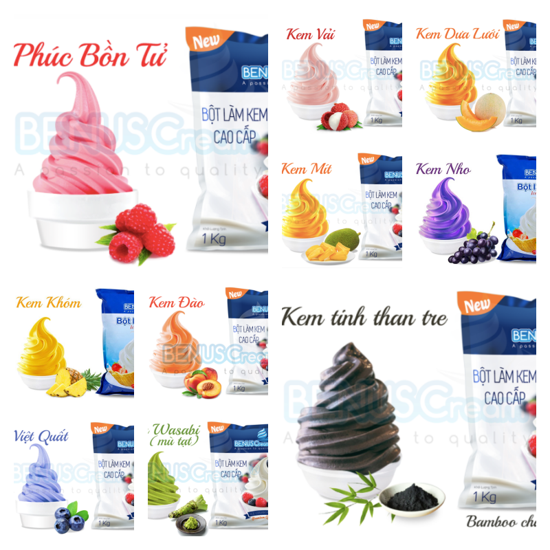 Bột làm kem tươi hương Sữa Dừa