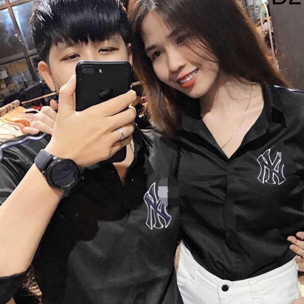 Áo Sơ Mi Cặp Nam Nữ Thời Trang Cao Cấp AOC2