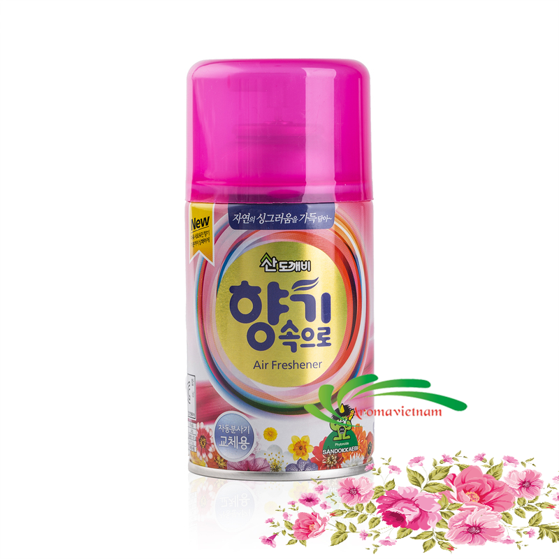 Chai xịt phòng tự động sandokkaebi