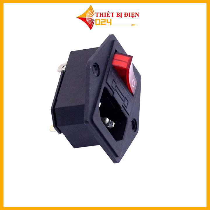 Jack Cắm Âm Có Cầu Chì Công Tắc Nguồn
