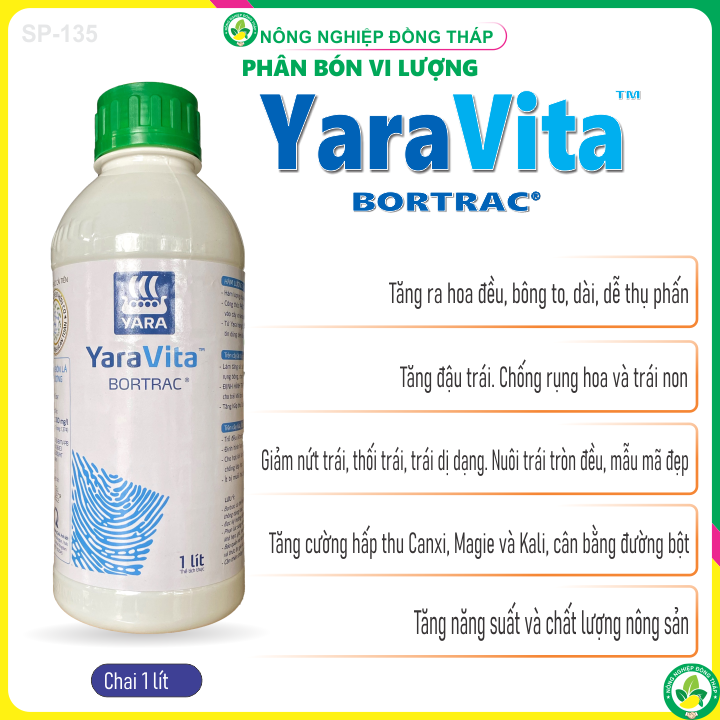Phân bón vi lượng yaravita bortrac