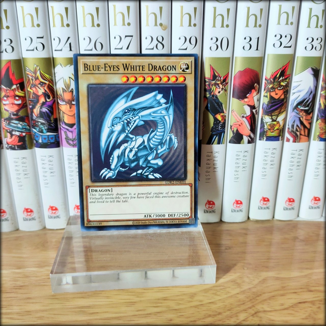 [YCDcardgame] Thẻ bài Yugioh chính hãng Blue-Eyes White Dragon (Original Artwork) – Common