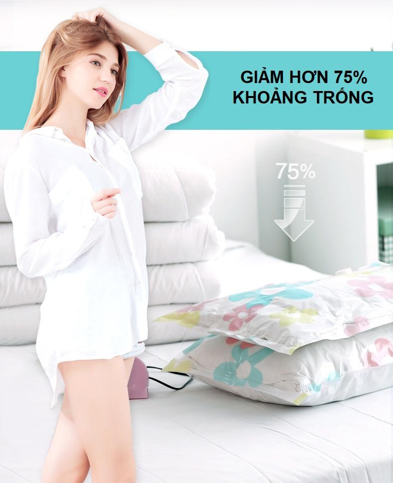 Túi hút chân không đựng chăn màn quần áo