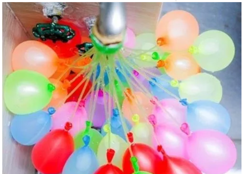 Bộ 111 quả bong bóng nước 3 chùm