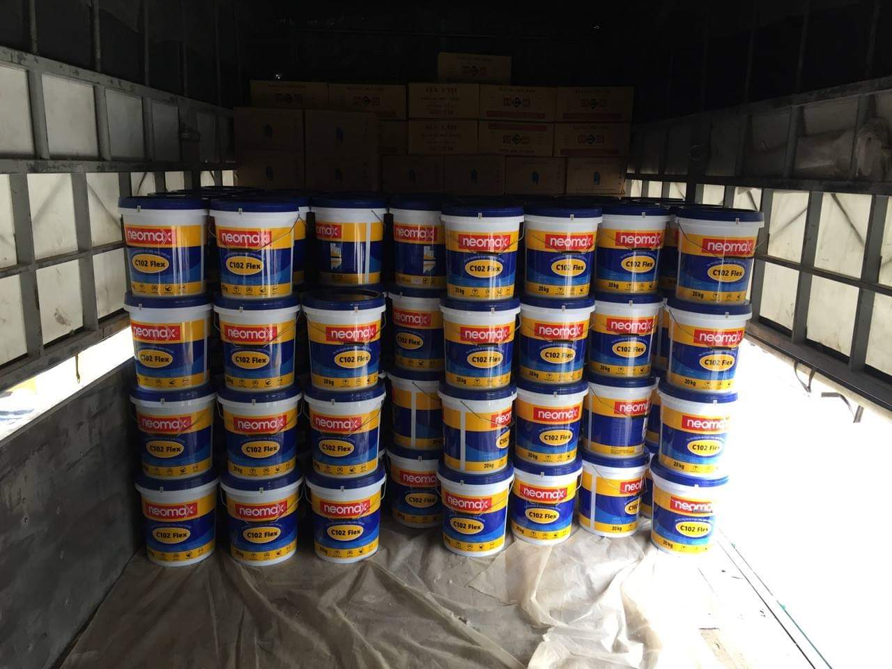 Neomax C102 Flex - Thùng 20Kg - Chống Thấm Gốc Polymer 2 Thành Phần