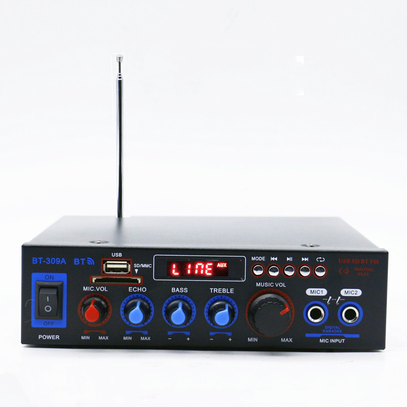 Âm ly Bluetooth mini hát karaoke BT-309A Chất Lượng Cao