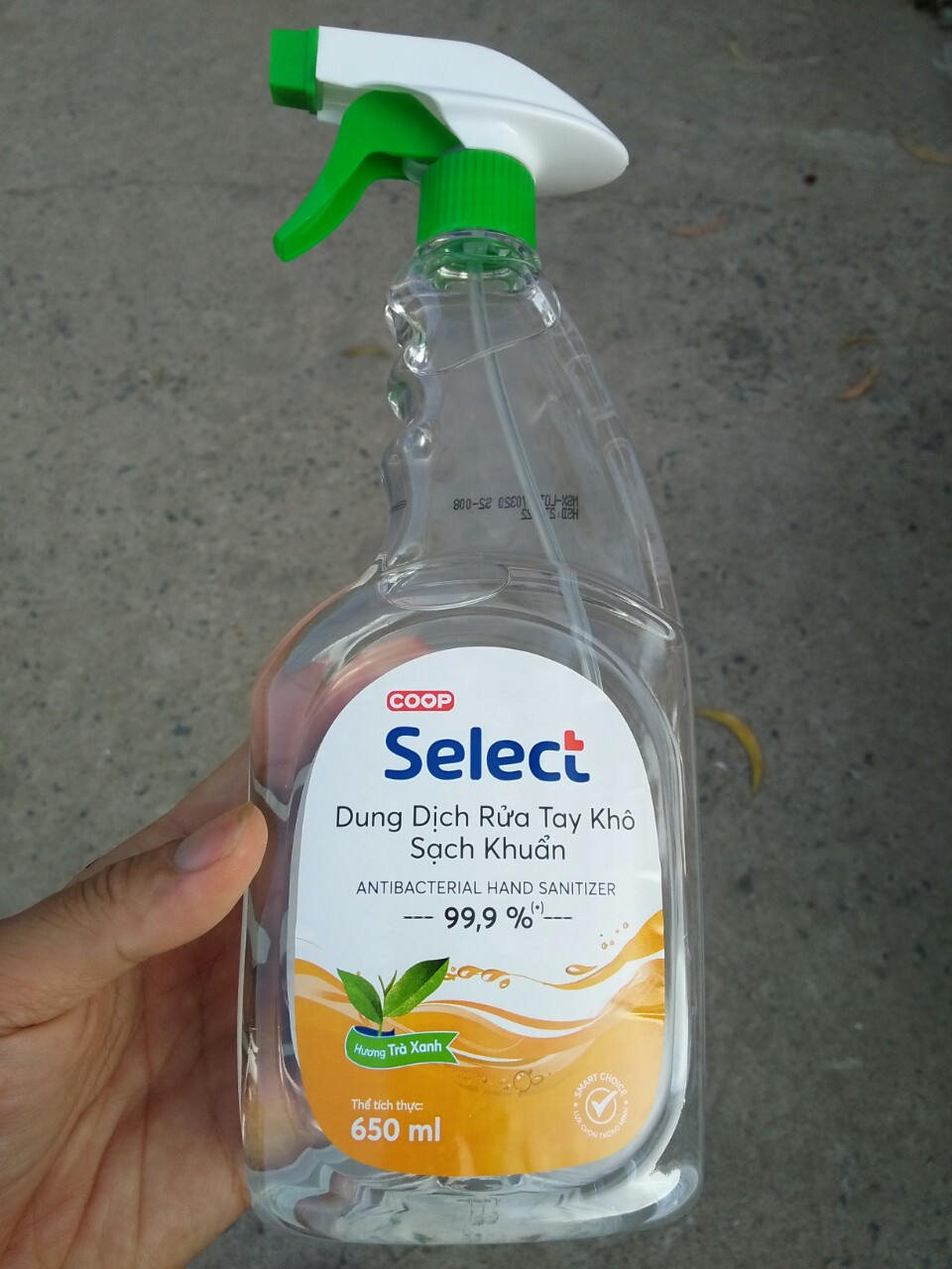 [HCM]Dung Dịch Rửa Tay Khô Select 650ml (Diệt sạch khuẩn)