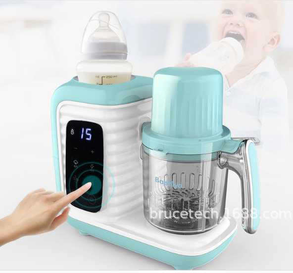 Máy chế biến thức ăn (xay, hấp, rã đông, hâm nóng và tiệt trùng bình sữa) BAPHIYA cho bé