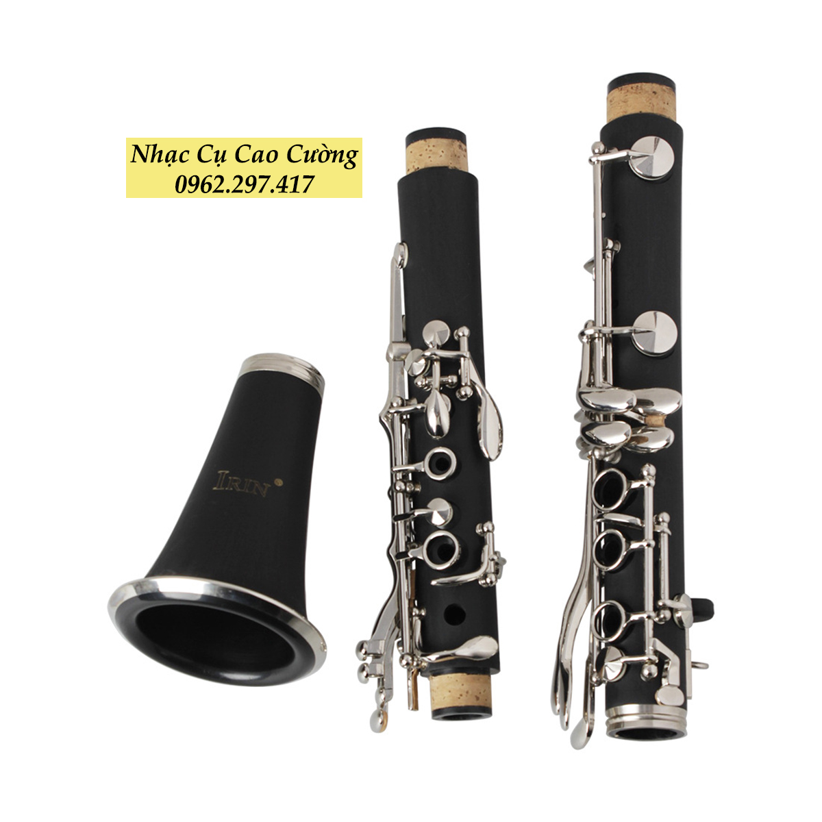 Kèn Clarinet Loại Âm Tốt Full Phụ Kiện