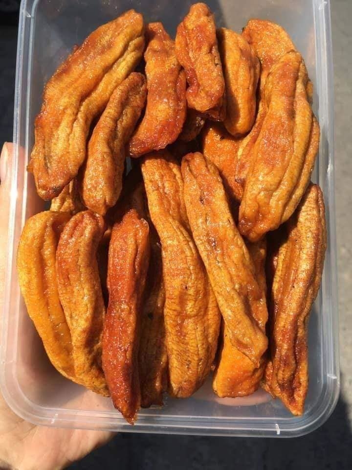 1kg chuối sấy dẻo thơm ngon