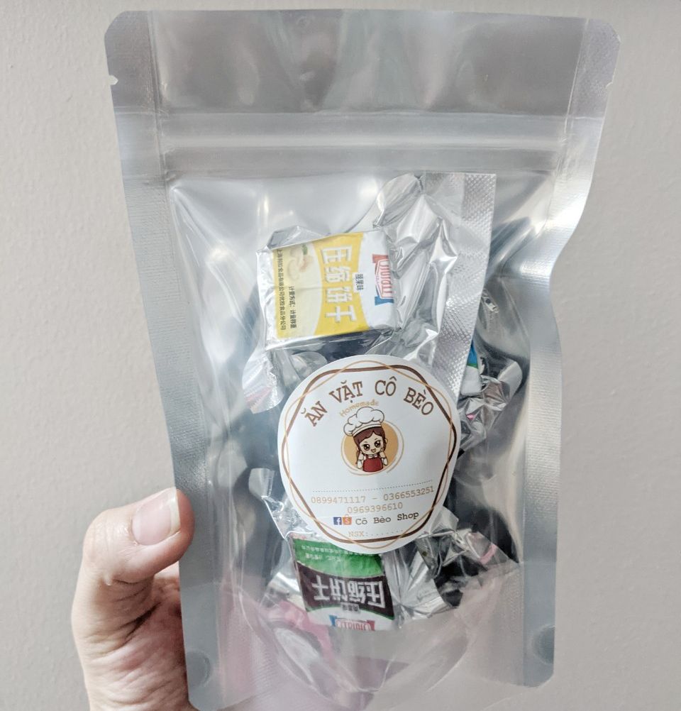 Combo 5 viên lương khô mini mix vị (Trung Quốc)