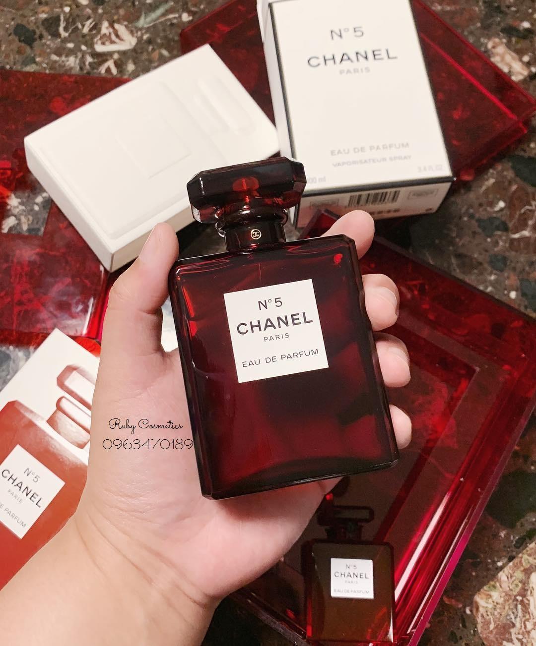 Chanel No 5 red edition on Mercari  Perfume collection fragrance Perfume  scents Chanel perfume