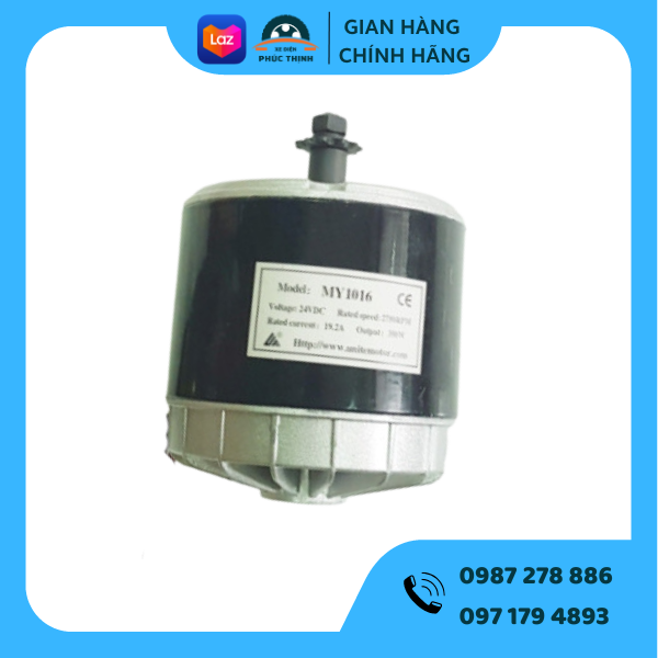 Động cơ 24v350w không giảm tốc