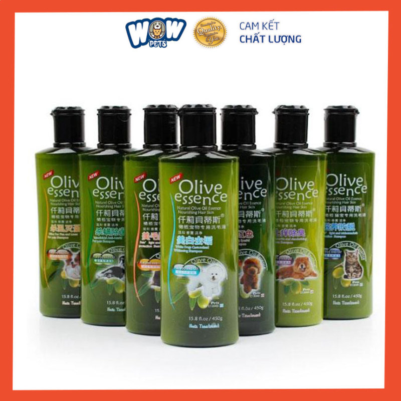 Sữa tắm Olive hiệu quả và an toàn cho chó mèo