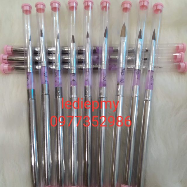 Cọ đắp hoa bột số các số từ 2.4.6.8.10