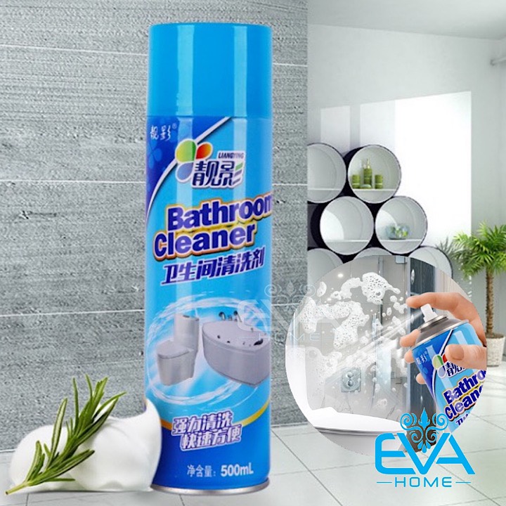 [HCM]Chai Xịt Bọt Tuyết Tẩy Rửa Vệ Sinh Nhà Tắm Bathroom Cleaner 500ML