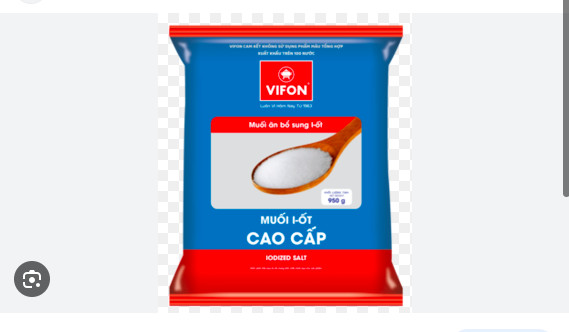 Muối I-Ốt Cao Cấp Vifon 950gr