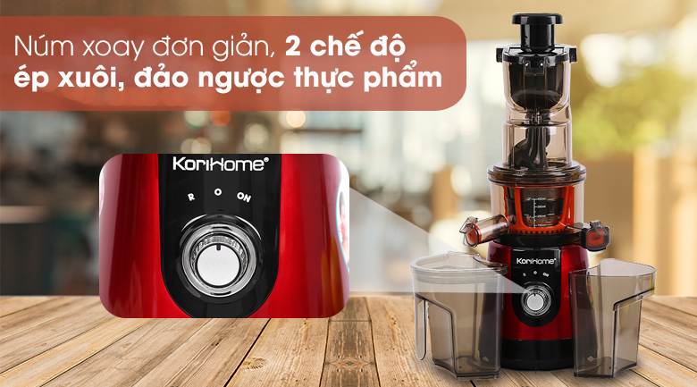 Máy ép chậm Korihome JEK-644