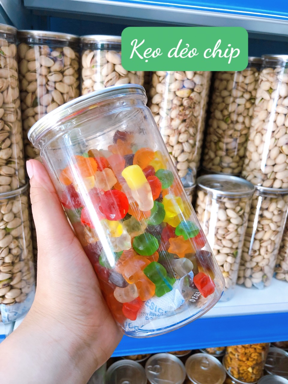 Kẹo dẻo chip chip hương trái cây thơm ngon, hợp vệ sinh phù hợp ăn vặt, làm bánh tết