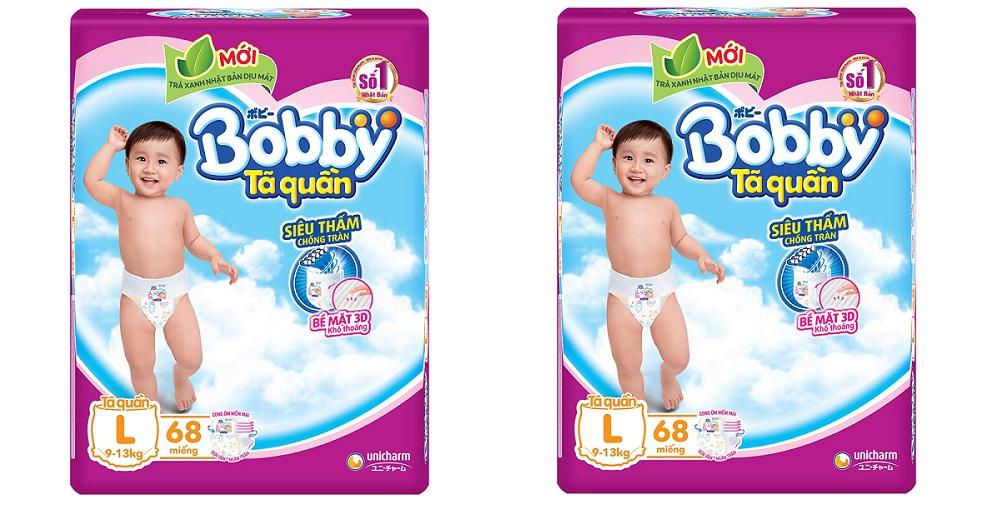 Bỉm dán Bobby L68 (9-13kg)