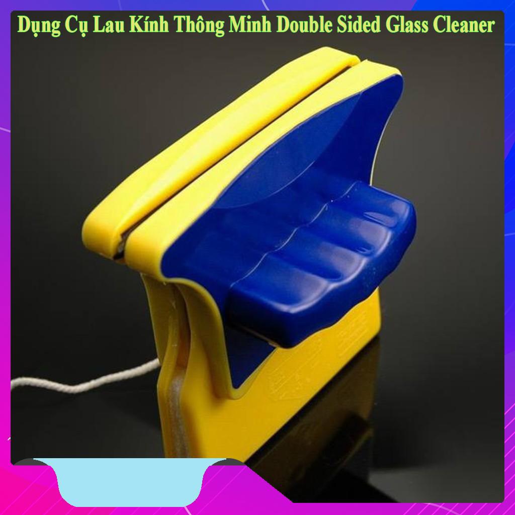 Miếng lau kính ClearWipe,Dụng cụ lau kính 2 mặt ,miếng lau kính 2 mặt nam châm,cây lau kính đa năng,dụng cụ lau kính nhà cao tầng,bộ lau kính 2 mặt Double Sided glass Cleaner(GIẢM GIÁ-50%)