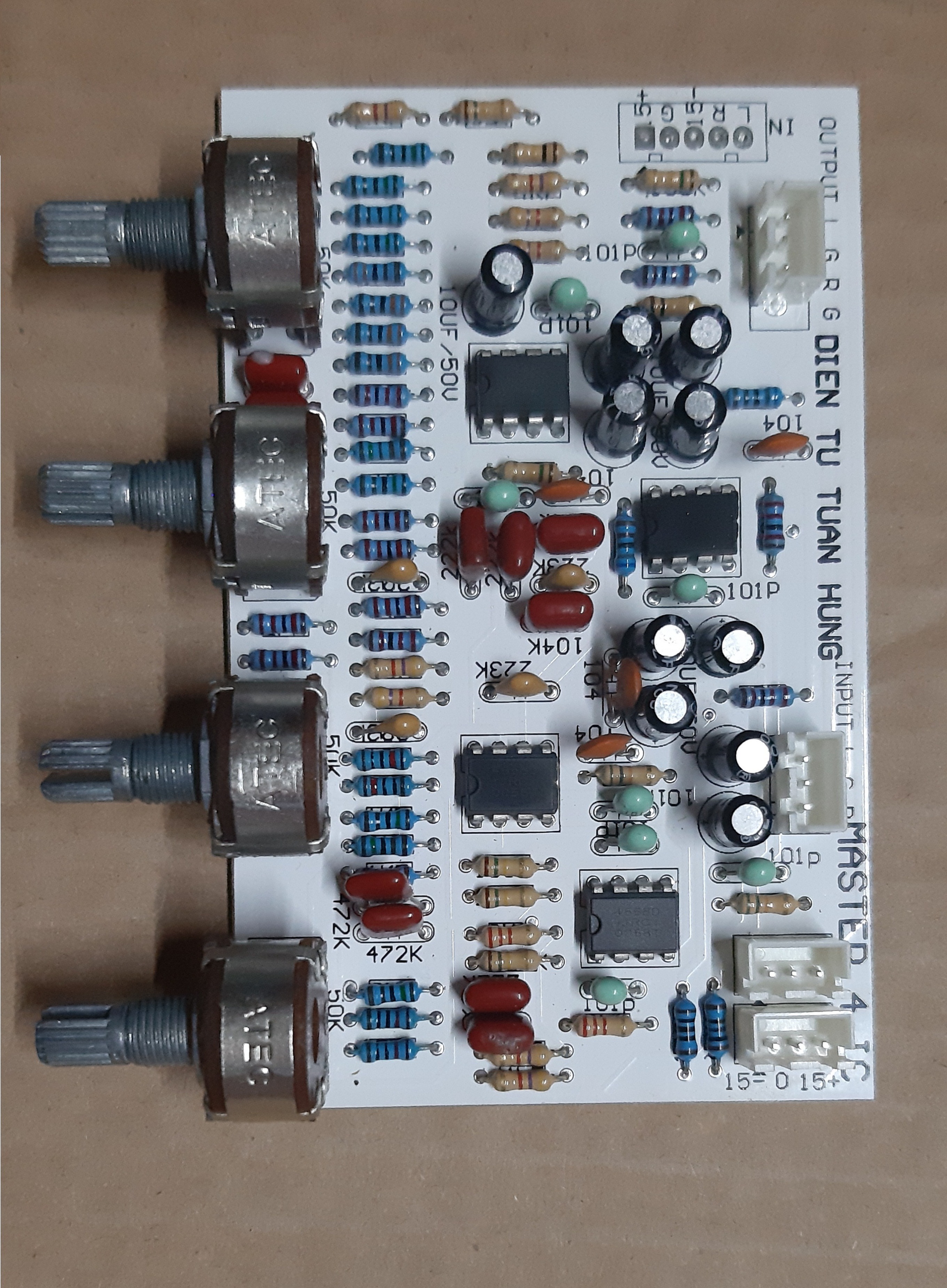 MẠCH MASTER 4 IC