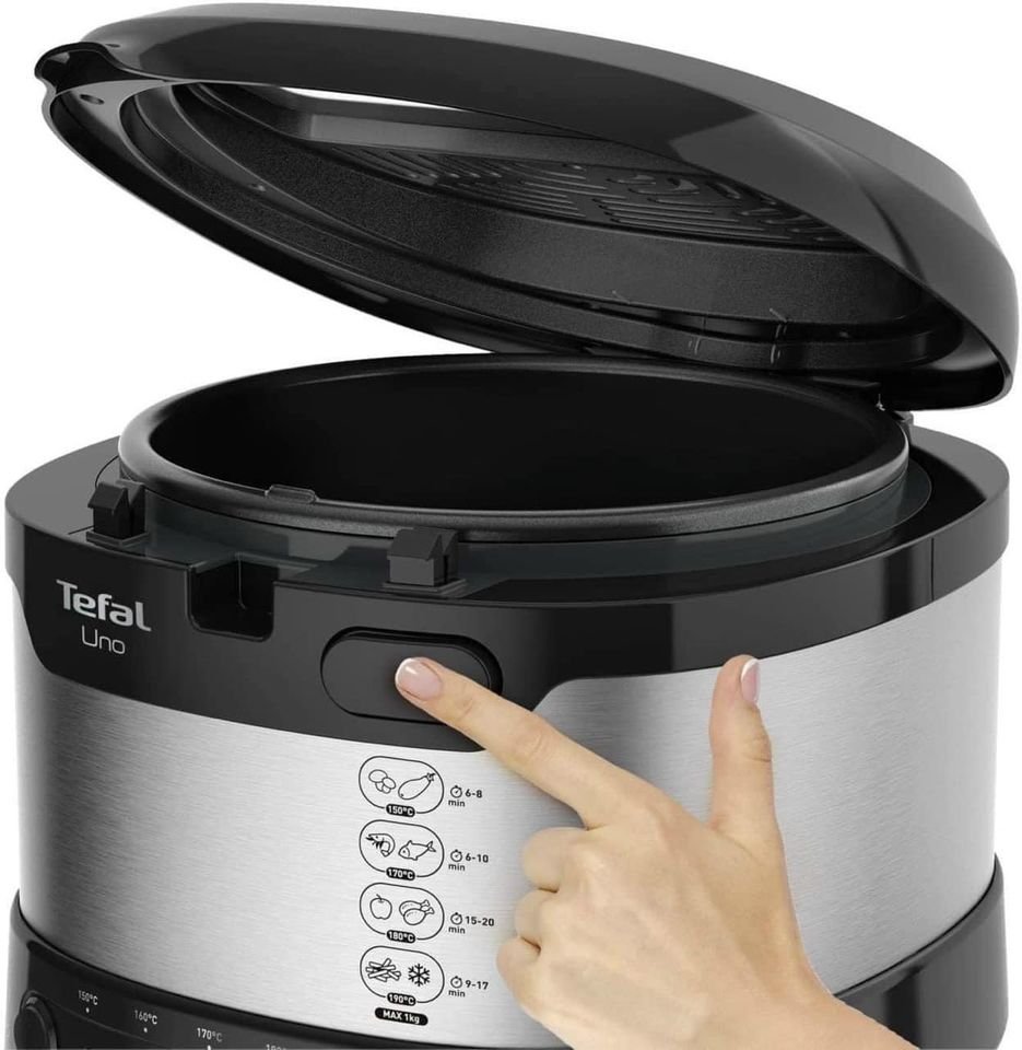 (Hàng Đức) Nồi chiên ngập dầu tefal Uno FF215D 1600W