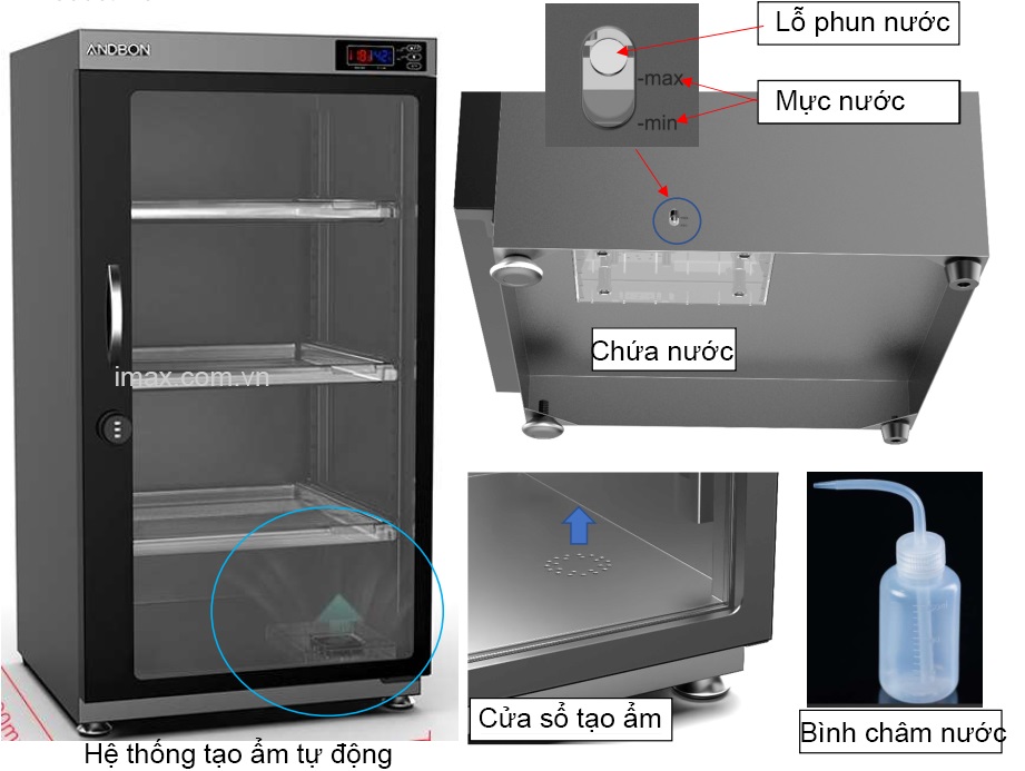 Tủ chống ẩm 100 lít, DS-105S