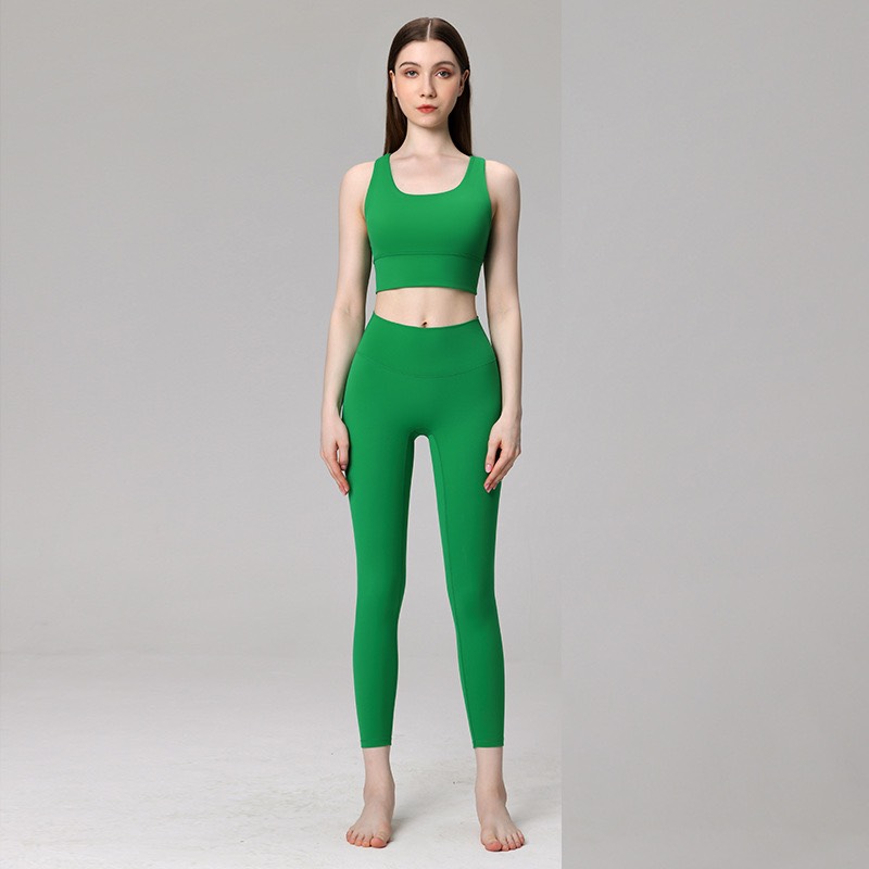 Set tập yoga cao cấp hàng quảng châu có mút, bộ tập gym, aerobic đệm mút