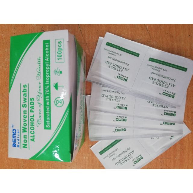 [HCM]Gạc tẩm cồn y tế tiệt trùng Alcohol Pads