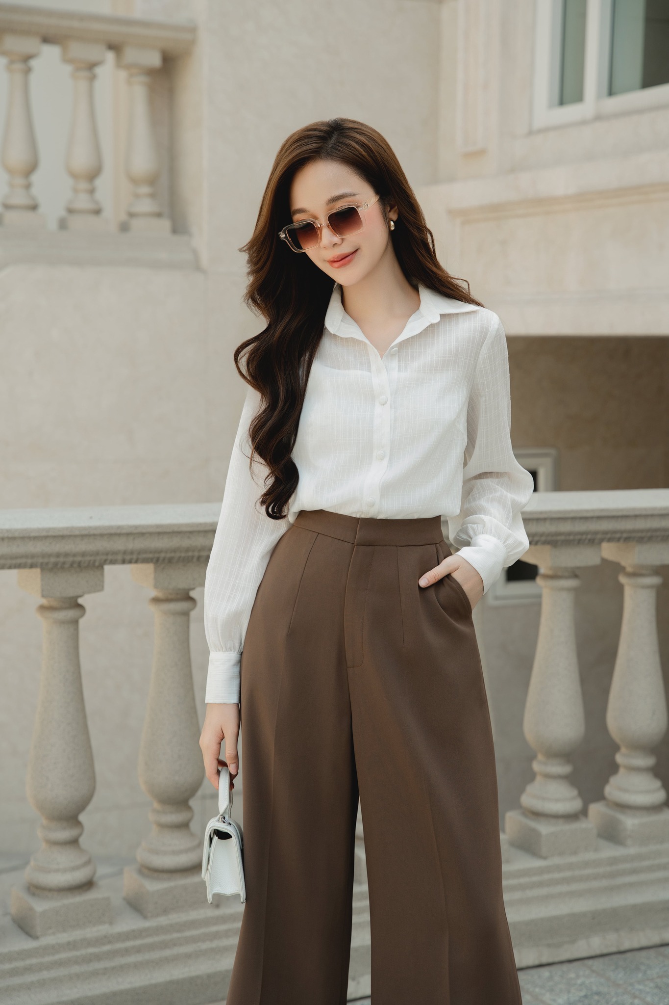 OLV - Áo sơ mi công sở Nylah Shirt