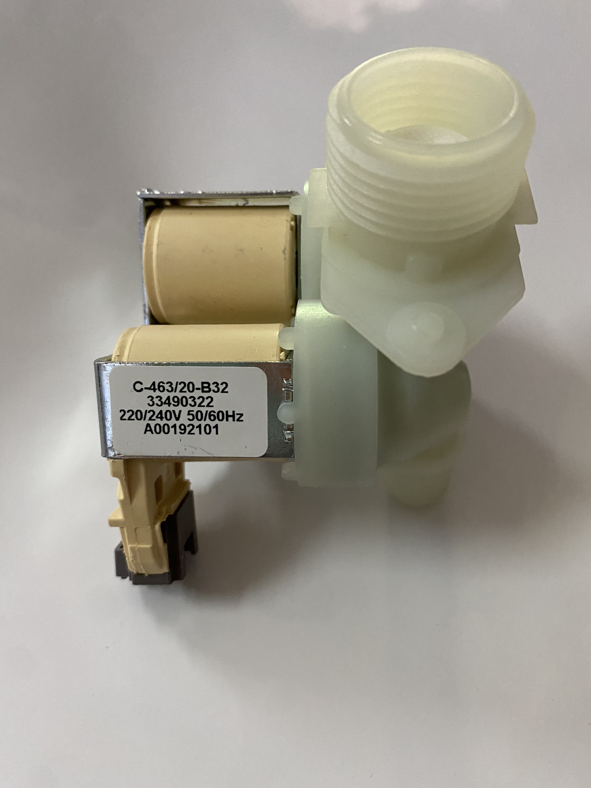 Van cấp nước đôi cho máy giặt Electrolux hàng hãng