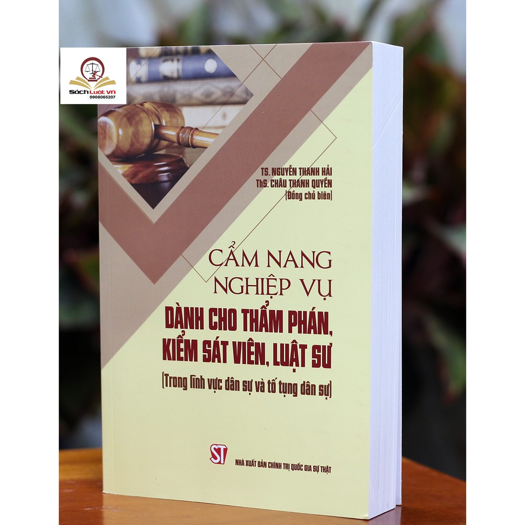 Cẩm nang nghiệp vụ dành cho thẩm phán, kiểm sát viên, luật sư