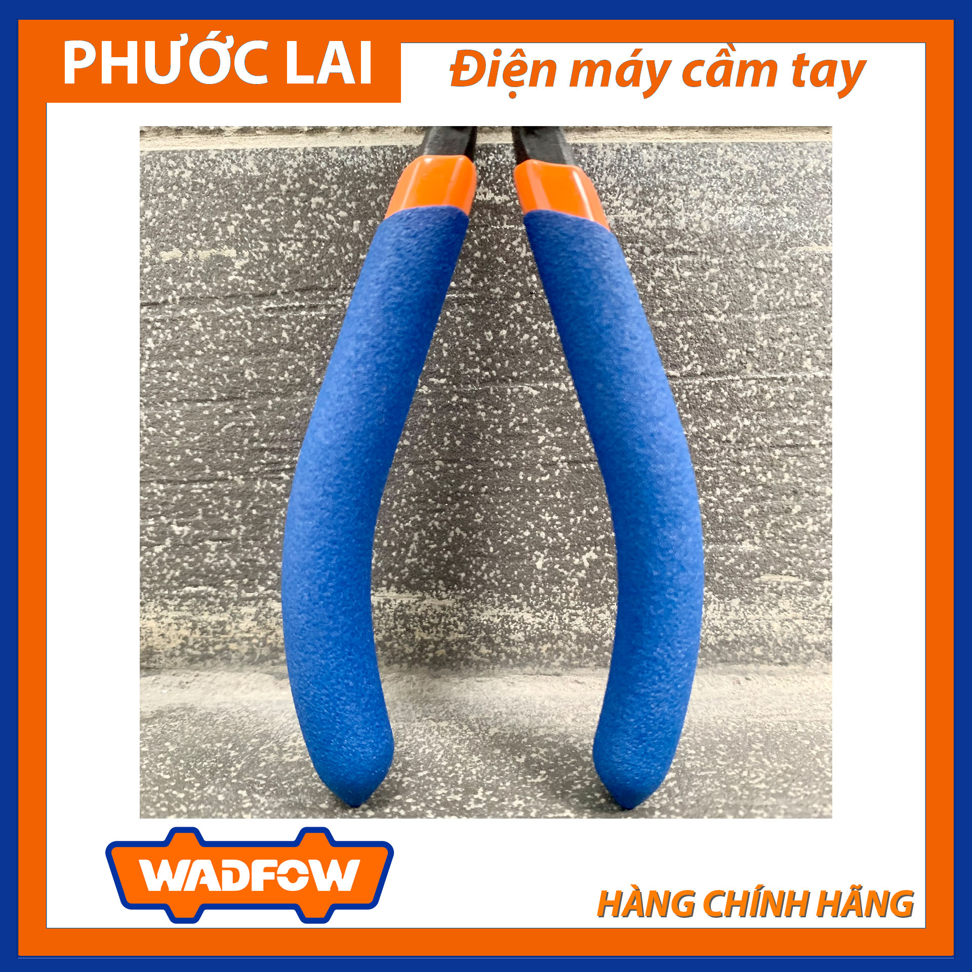 Kềm mũi dài 6"/160mm (Chính Hãng) WADFOW WPL2946 (Phước Lai PLC)