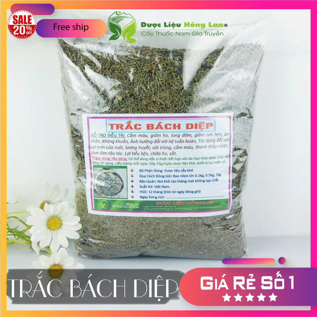 [FreeshipMAX] ✅[THƯỢNG HẠNG] 100g Trắc Bách Diệp đẹp loại 1 - (Hàng chính hãng)