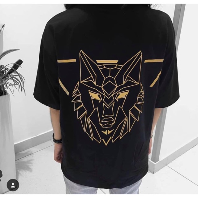 Áo thun nam nữ from rộng UNISEX thần sói